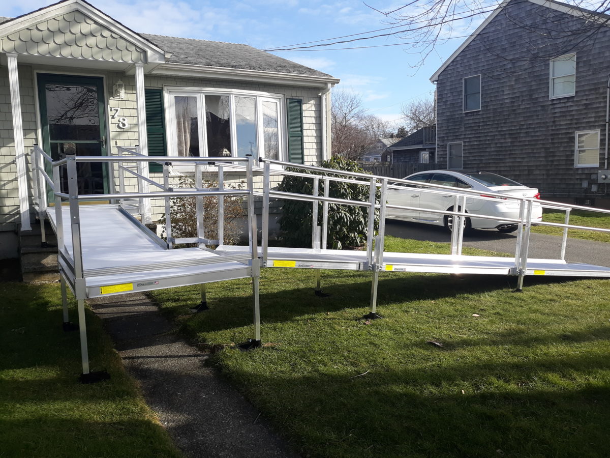 Wheelchair ramp installation in London